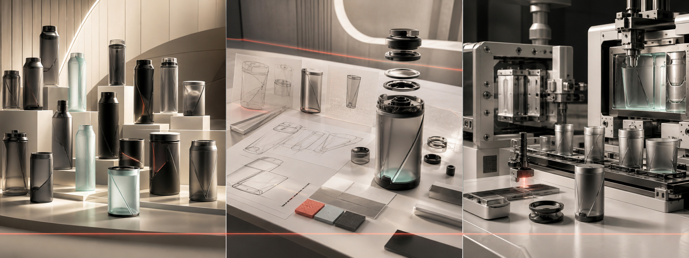Portfolio research, design development, and manufacturing execution across the Whitesands process.